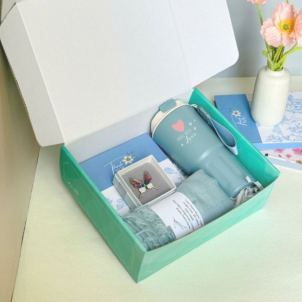  Set quà tặng vào dịp lễ 8/3, 20/10 - combo 3 món bình - túi - ví 1006_B 