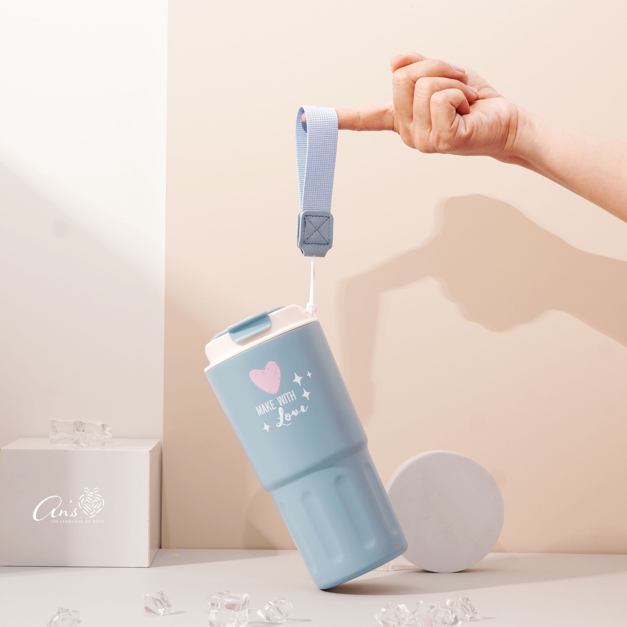  Ly giữ nhiệt in thông điệp ý nghĩa -quà tặng nữ - quà 20/10 & 8/3 