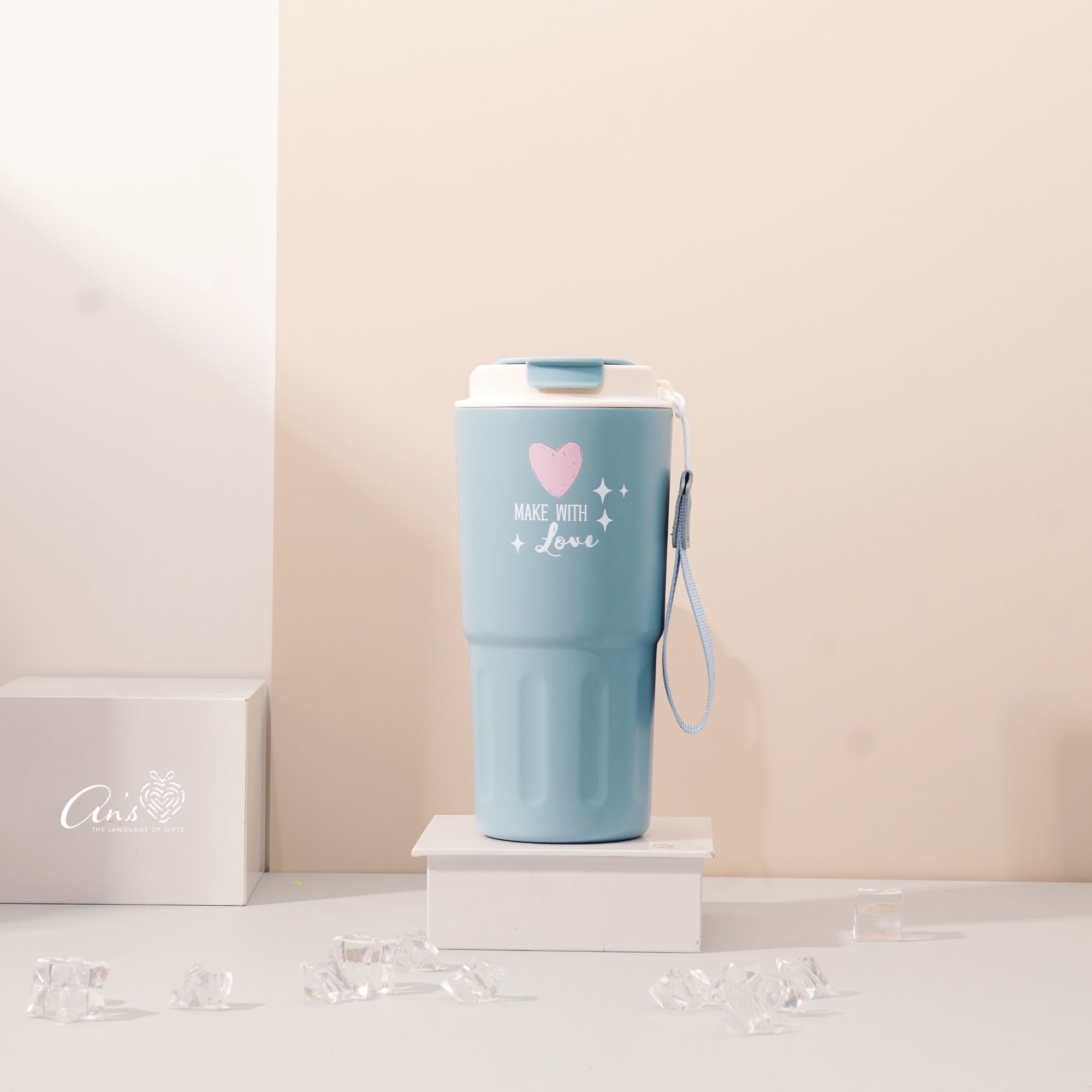  Ly giữ nhiệt in thông điệp ý nghĩa -quà tặng nữ - quà 20/10 & 8/3 