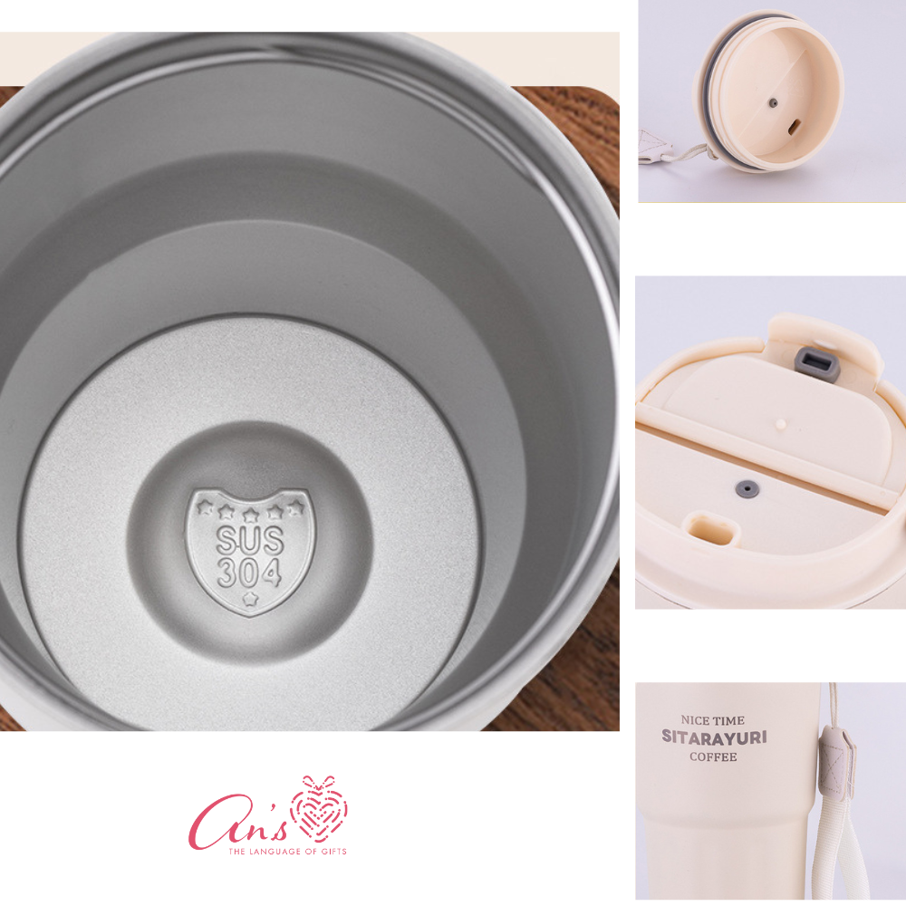  Ly giữ nhiệt dung tích lớn in logo - BGN44 