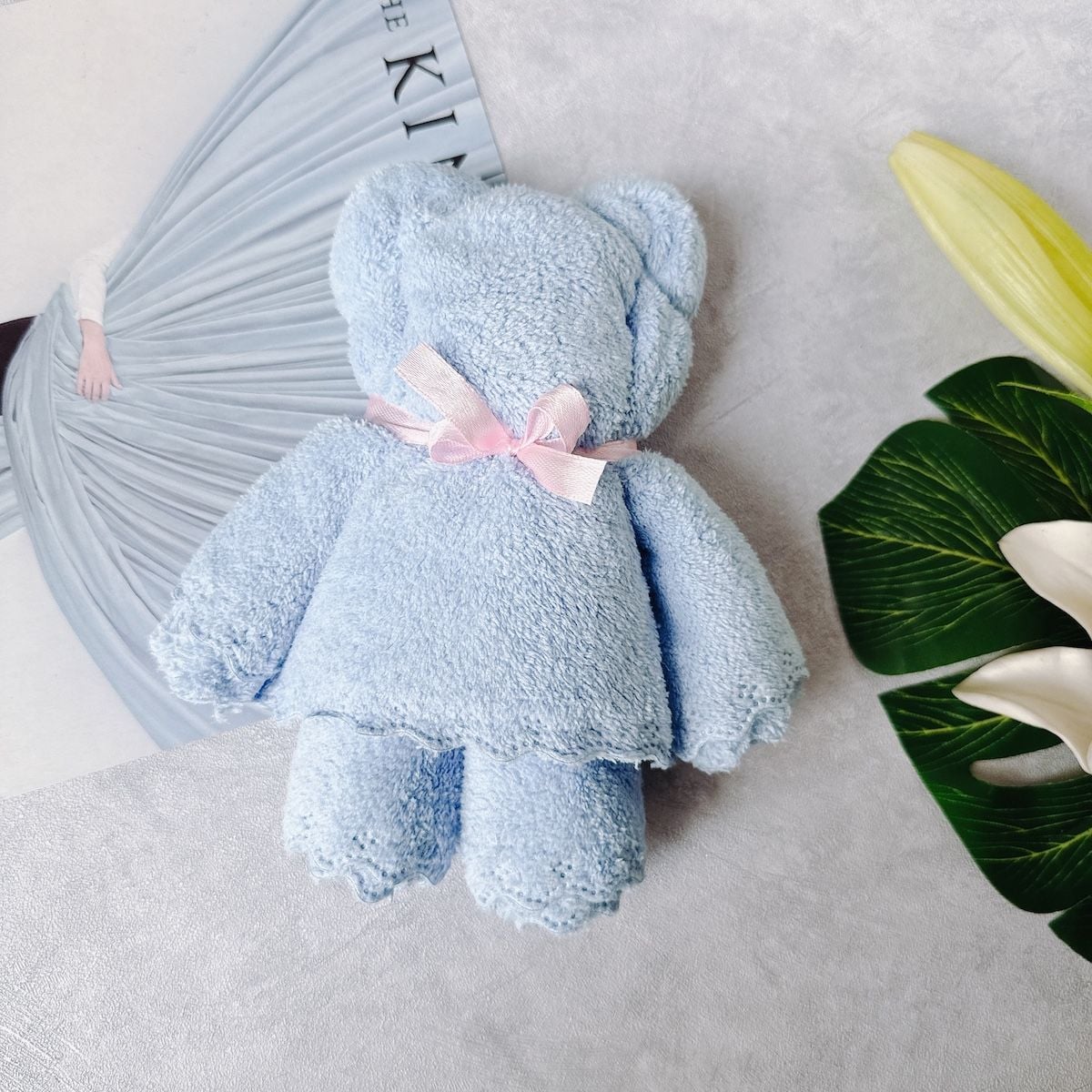  Khăn cuộn Gấu bông Quà tặng Manmu 