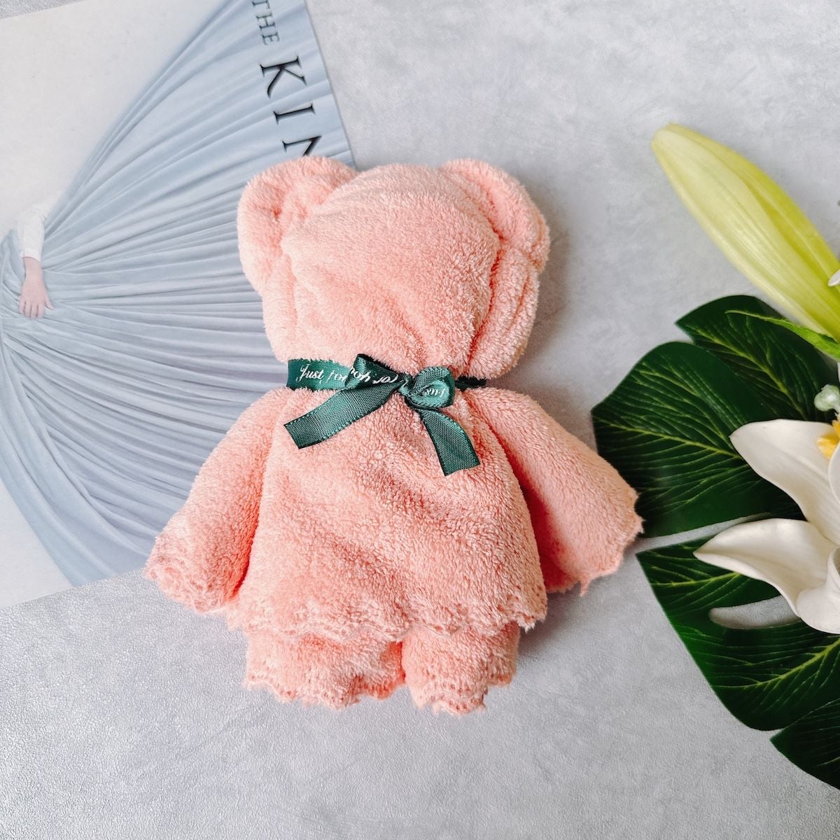  Khăn cuộn Gấu bông Quà tặng Manmu 