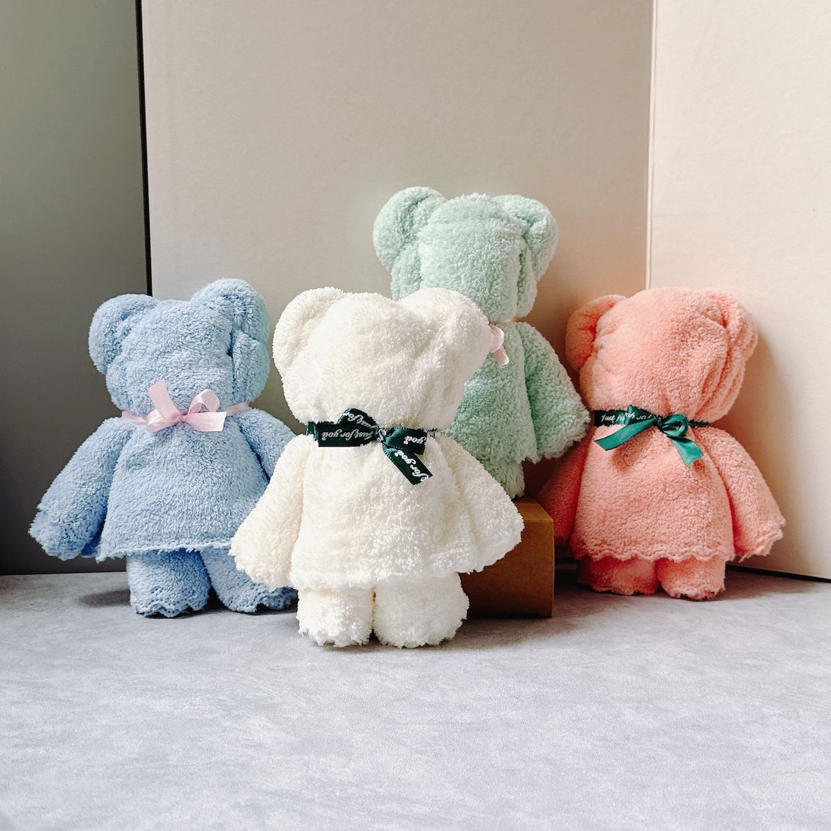  Khăn cuộn Gấu bông Quà tặng Manmu 