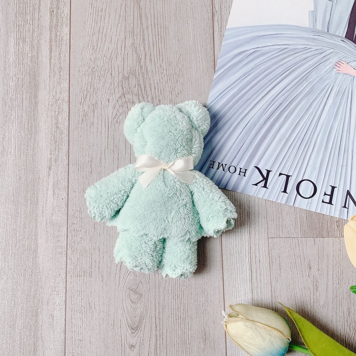  Khăn cuộn Gấu bông Quà tặng Manmu 