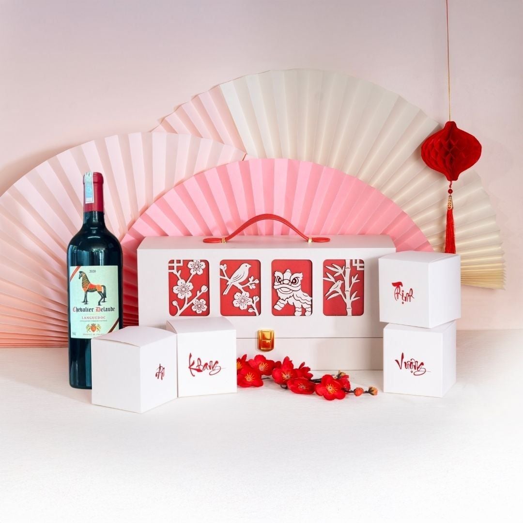 Hộp quà tết chất lượng - Vượng phát 04