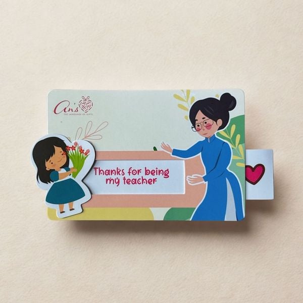  Set quà tặng cảm ơn 4 món Ly Khăn Trâm cài áo và Sổ tay kèm thiệp. (Xanh dương) 