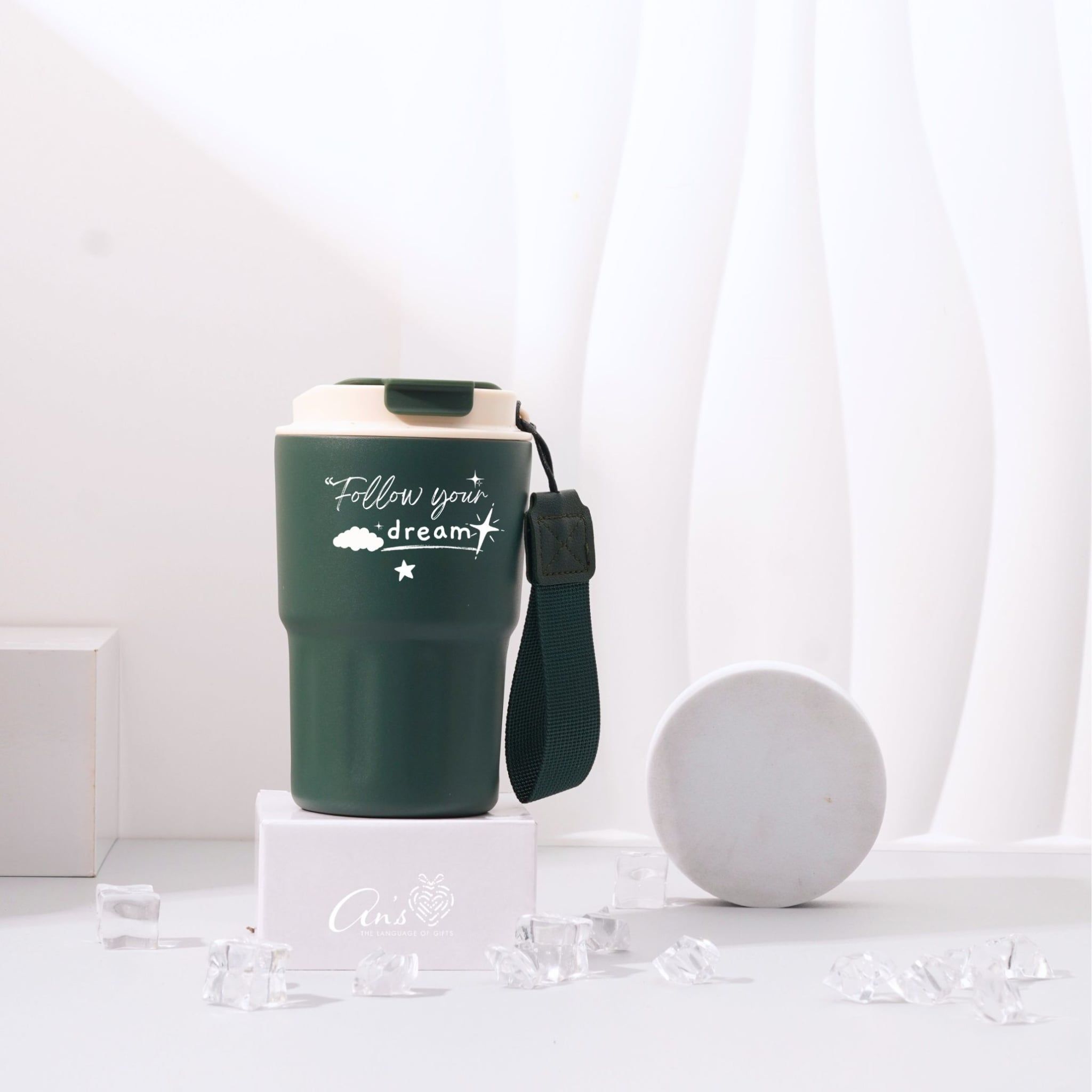  Ly Giữ Nhiệt Cà Phê In Thông Điệp & Logo Doanh Nghiệp Inspire Tumbler 360ml 