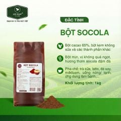 BỘT SOCOLA TOPPINGREEN 1KG