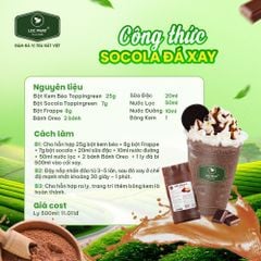 BỘT SOCOLA TOPPINGREEN 1KG