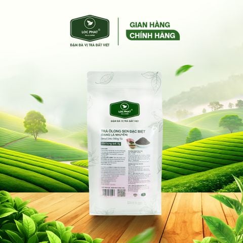 TRÀ ÔLONG SEN ĐẶC BIỆT DẠNG LÁ NHUYỄN LỘC PHÁT 1KG
