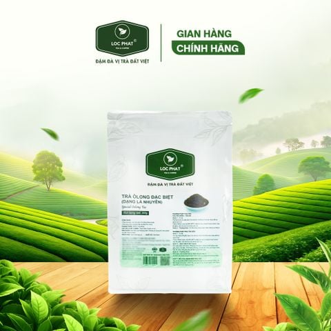 TRÀ ÔLONG ĐẶC BIỆT DẠNG LÁ NHUYỄN LỘC PHÁT 500GR