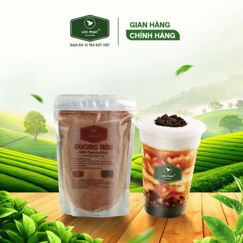 ĐƯỜNG NÂU LỘC PHÁT 1KG