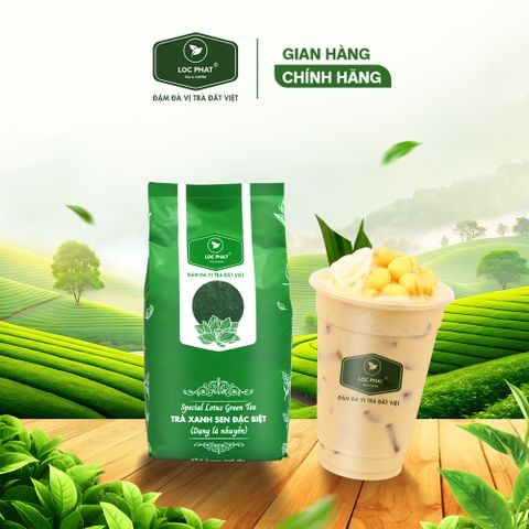 TRÀ XANH SEN ĐẶC BIỆT LÁ NHUYỄN LỘC PHÁT 1KG