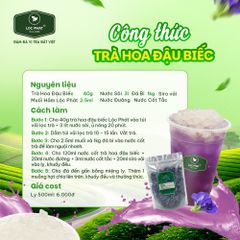 TRÀ HOA ĐẬU BIẾC LỘC PHÁT 200GR