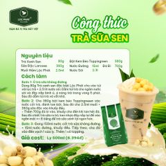 TRÀ XANH SEN ĐẶC BIỆT LÁ NHUYỄN LỘC PHÁT 1KG