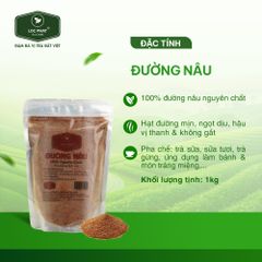 ĐƯỜNG NÂU LỘC PHÁT 1KG