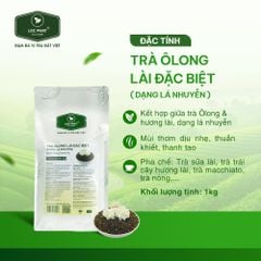 TRÀ ÔLONG LÀI ĐẶC BIỆT DẠNG LÁ NHUYỄN LỘC PHÁT 1KG