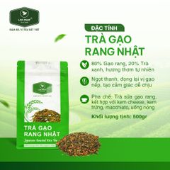TRÀ GẠO RANG NHẬT LỘC PHÁT 500GR