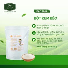 BỘT KEM BÉO TOPPINGREEN 1KG