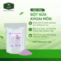 BỘT SỮA KHOAI MÔN TOPPINGREEN 1KG