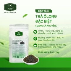 TRÀ ÔLONG ĐẶC BIỆT DẠNG LÁ NHUYỄN LỘC PHÁT 1KG