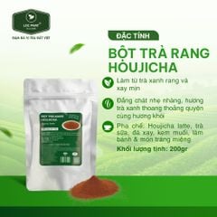 BỘT TRÀ RANG HOUJICHA (BỘT TRÀ XANH) LỘC PHÁT 200GR