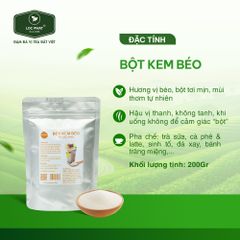 BỘT KEM BÉO TOPPINGREEN 200GR