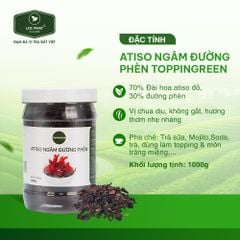 ATISO NGÂM ĐƯỜNG PHÈN TOPPINGREEN 1KG