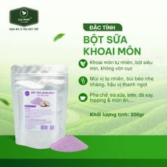 BỘT SỮA KHOAI MÔN TOPPINGREEN 200GR
