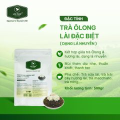 TRÀ ÔLONG LÀI ĐẶC BIỆT DẠNG LÁ NHUYỄN LỘC PHÁT 500GR