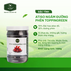 ATISO NGÂM ĐƯỜNG PHÈN TOPPINGREEN 1KG