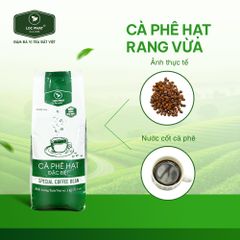 CÀ PHÊ HẠT ĐẶC BIỆT LỘC PHÁT- PHA MÁY - RANG VỪA 1KG