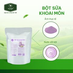 BỘT SỮA KHOAI MÔN TOPPINGREEN 1KG