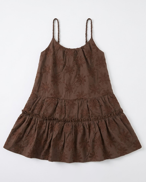 TUBYCATU | ĐẦM HARIN BROWN DRESS (Freesize)