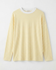 TUBYCATU | ÁO THUN DÀI TAY LAZY STRIPE TOP (Freesize)