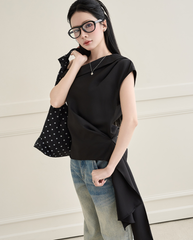 TUBYCATU | ÁO LỆCH VAI AURA WRAP TOP