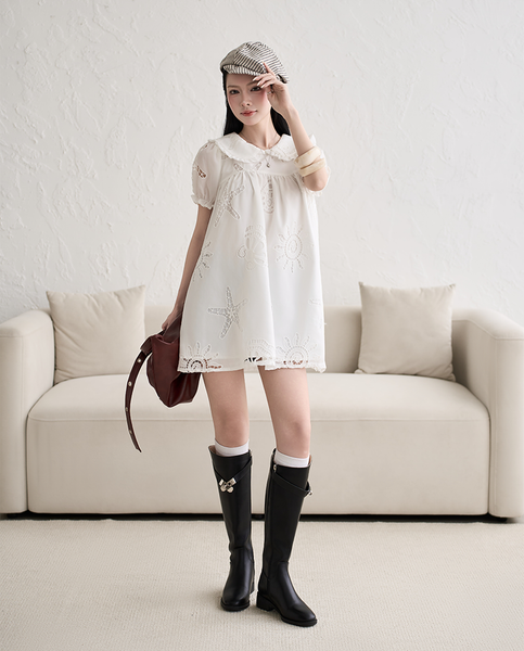 TUBYCATU | ĐẦM XOÈ DÁNG BABYDOLL DAISY DRESS