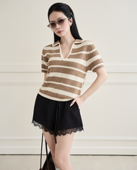 TUBYCATU | ÁO DỆT KIM MARIN POLO KNIT