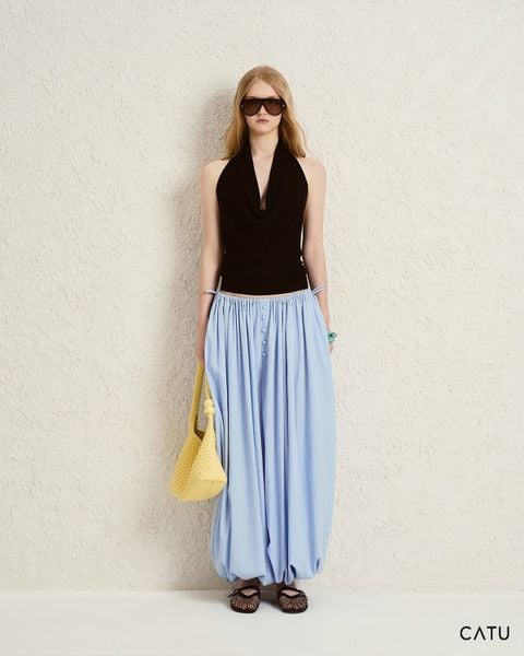 TUBYCATU | QUẦN BUTTON BALLOON PANTS (Freesize)