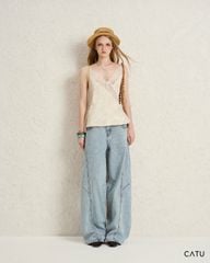 TUBYCATU | ÁO LỤA DÂY FLORA LACE CAMI