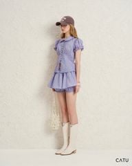 TUBYCATU | SKYLINE STRIPE SET (Set gồm: Áo sơ mi + Quần short)