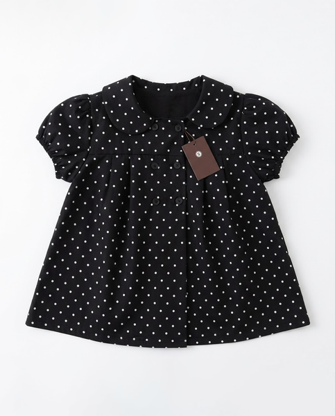 TUBYCATU | ÁO BABYDOLL DÁNG XOÈ MOLLY DOT TOP
