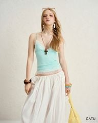 TUBYCATU | ÁO HAI DÂY SEAFOAM LACE CAMI