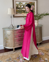 TUBYCATU | QUẦN DÀI TƠ KEM (2026 COLLECTION)