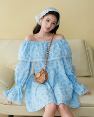 TUBYCATU | ĐẦM TRỄ VAI BLUEBELL DRESS