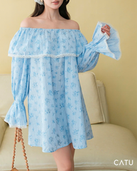 TUBYCATU | ĐẦM TRỄ VAI BLUEBELL DRESS