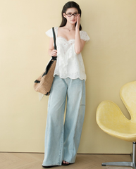 TUBYCATU | ÁO SORI LACE TOP (Freesize)