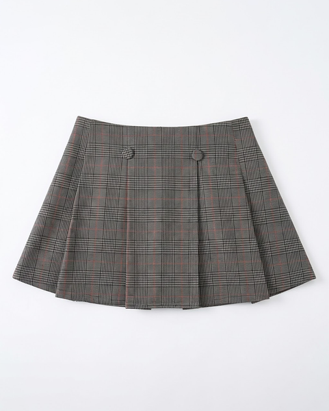 TUBYCATU | CHÂN VÁY GREY PLAID SKIRT