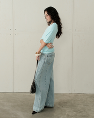TUBYCATU | ÁO THUN DÁNG LỆCH VAI JADE TOP