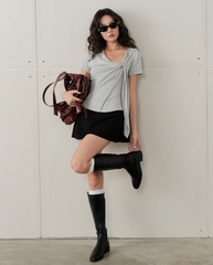 TUBYCATU | ÁO THUN LUCIE DRAPE TOP